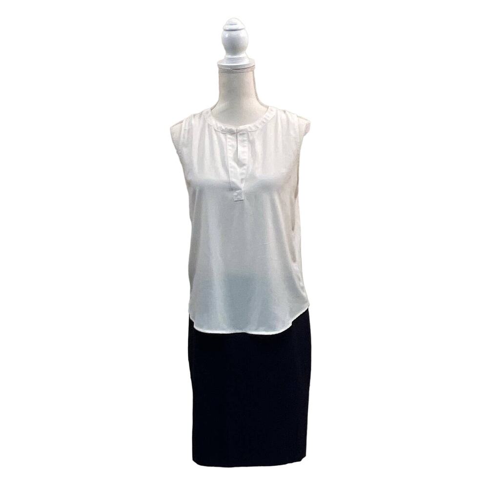 Banana Republic Navy Blue Wool Pencil Skirt New NWT $89.50 Size 4